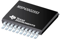 Image du microcontrôleur à signaux mixtes MSP430G2553 de Texas Instruments