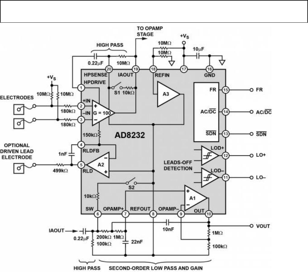 AD8232-EVALZ Guide Datasheet by Analog Devices Inc. | Digi-Key Electronics