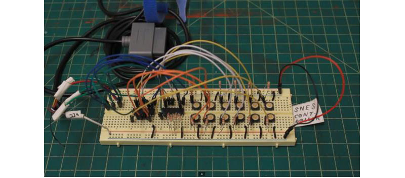 DIY Super Nintendo Breadboard Controller